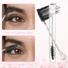 30PCS Reusable Lash Spoolies with Tube,Shiny Diamond Mascara Applicator,Empty Mascara Tubes,Eyelash Brushes for Eyebrow, Eyelashes Extension, Makeup Tool view 4