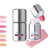 AZTK Jelly Color Liquid Blush, Lightweight Matte Cream Blusher with Sponge Applicator, 7 Shades for Face Contouring (03-JC03, 5ml) view 3