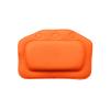 Bath Pillow SPA Soft Bath Pillow Comfortable Neck Bathtub Cushion Bathroom Headrest Suction Cup Spa Pillow(A orange) view 1