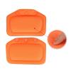 Bath Pillow SPA Soft Bath Pillow Comfortable Neck Bathtub Cushion Bathroom Headrest Suction Cup Spa Pillow(A orange) view 3