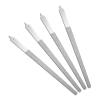 4 Pcs Diamond Nail File, 8 Inch Diamond Nail Files for Women Natural Nails Toenails (Silver) view 1