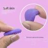 2-Pack Nose Exfoliating Brush Kit  Dual-Sided Facial Cleaning Tools for Blackhead Removal, Pore Care & Daily Skincare Routine, Silicone Exfoliator for Smooth, Clear Skin view 3