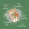 SH Ubtan Facial Wax Powder with Sandalwood & AloeveraPainless Herbal FacialHairRemoval Waxing Powderfor Women 100 gm (Pack of 2) view 2