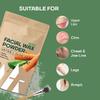 SH Ubtan Facial Wax Powder with Sandalwood & AloeveraPainless Herbal FacialHairRemoval Waxing Powderfor Women 100 gm (Pack of 2) view 4