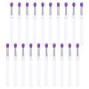 20pcs Reusable Silicone Lip Brushes With Easy Closure Lids Not Irritating Cosmetic Tools For Professional Makeup Artists Silicone Cosmetic Brushes view 1
