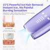 Hair Removal Device for Women & Men - Home Epilators Hair Removal Device for Facial Legs Armpits Bikini Body Use view 2