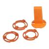 Lock-ring Retaining-Plate Holder With Frame LockCompatible For PhilipsSH70 SH90 S9000 RQ12 RQ1250 S7000 S8000 S9321 S9300 S9531 S9522Shaver Head Holder view 1