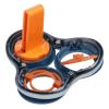 Lock-ring Retaining-Plate Holder With Frame LockCompatible For PhilipsSH70 SH90 S9000 RQ12 RQ1250 S7000 S8000 S9321 S9300 S9531 S9522Shaver Head Holder view 4