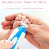 Baby Electric Nail Trimmer, 6 in 1 Rechargeable Baby Nail Clippers, 6 Grinding Heads, Silent LED Light, Non-Slip Button, Comfortable Hand Feel, Suitable for Toddlers, Babies or Adults(Pink) view 4