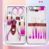 6-12PCS Nail Clipper Set Cuticle Push Hand SND Ear Pedicure view 4