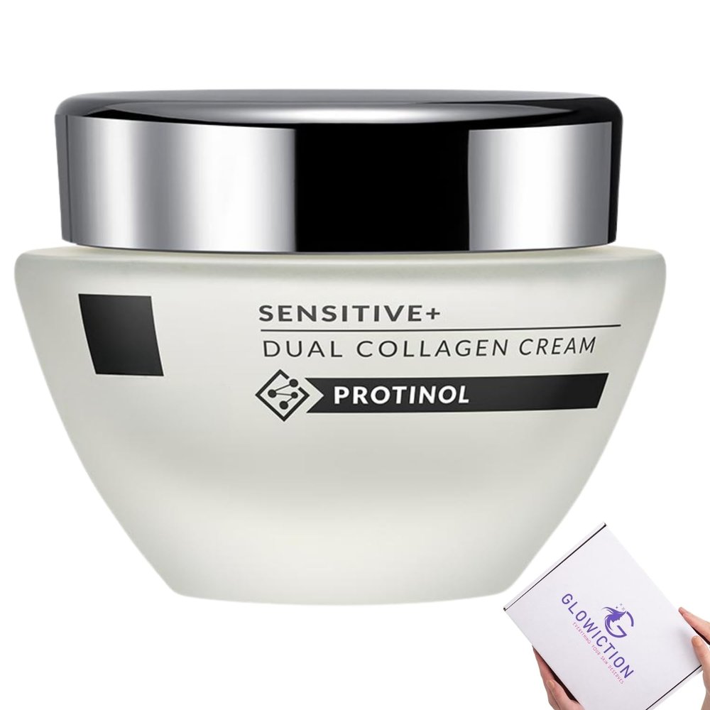 Sensitive Anew Dual Collagen Cream Anti-Aging Cream for Sensitive Skin | Dual Collagen Technology Moisturizer | Visibly Reduces Redness & Wrinkles  1.7 oz