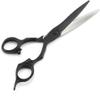 6.0 Inch Professional Hair Cutting Scissors - Black Cobalt Steel Barber Shears for Precision, Salon Hairdressing and Home Haircuts view 3