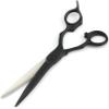 6.0 Inch Professional Hair Cutting Scissors - Black Cobalt Steel Barber Shears for Precision, Salon Hairdressing and Home Haircuts view 4