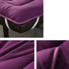 Purple,60 * 185cm(T),LDLCYCN Spa Massage Table Pad Beauty Salon Mattress Pad with Elastic Band Breathable Spa Bed Pad with Face Hole Lash Bed Cushion Cover for Spa Tattoo Table Beauty Salon Bed view 2