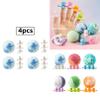 dPois Gentle Handmade Bath Bomb for Kids Enriched with Plant Oils and a Fun Surprise Thumb Toy 4Pcs Ocean One Size view 4