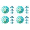 ACSUSS Bath Bombs Infused with Plant Oils for a Gentle and Moisturizing Soak 4Pcs Grape Pip One Size view 1