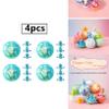 ACSUSS Bath Bombs Infused with Plant Oils for a Gentle and Moisturizing Soak 4Pcs Grape Pip One Size view 4