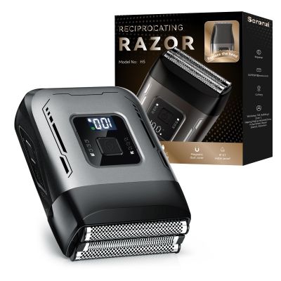 Razors for Men - Great Addition to Wash Bags for Men's Grooming, Great Shavers for Routine Shaving Graphite Black