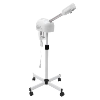 Beauty Mist Sprayer, Facial Steamer with Ozone Atomization, Hot Spray Mode, with Universal Wheels, Adjustable Height, 360 Rotation, Floor Standing Skin Care Equipment for Home Spa & Salon