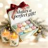 Bath Bombs Christmas Gift Set 12 Organic & Natural Ingredients Dry Skin Moisturize, Fizzy Aromatherapy for Relaxationt, Bubble Bath, Relaxing Spa for Family or Christmas Day (Green Standard) view 3