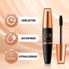 Waterproof Silk Fibre Thick Lengthening Mascara, 4D Silk Fiber Lash Mascara for Older Women, Long Lasting Smudge-Proof Curling Black Eyelashes Mascaras Volume and Length Natural All Day Full (Black*1) view 3