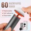 Dermawave Electric Foot File Callus Remover for Feet, Professional Foot Scrubber Sander Grinder for Dead Skin Cracked Heel, Pedicure Tool with 60 Sandpaper Discs for Men & Women view 2
