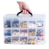 DRMEE Nail Organizers and Storage Adjustable Storage Box for Items and Crafts for Organization Nail Supplies view 3