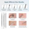 Blackhead Removal Tool, Acne Whitehead Acne Extractor, Acne Removal Kit 9 PiecesSkincare Set view 2