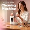 3-in-1 Makeup Brush Cleaner Machine & Dryer, Electric Automatic Brush Washer with Holder, USB-C Touch Control, One-Button Cleaning, Portable Cosmetic Brush Cleaner, Fits Most Sizes view 2