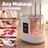3-in-1 Makeup Brush Cleaner Machine & Dryer, Electric Automatic Brush Washer with Holder, USB-C Touch Control, One-Button Cleaning, Portable Cosmetic Brush Cleaner, Fits Most Sizes view 3