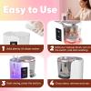 3-in-1 Makeup Brush Cleaner Machine & Dryer, Electric Automatic Brush Washer with Holder, USB-C Touch Control, One-Button Cleaning, Portable Cosmetic Brush Cleaner, Fits Most Sizes view 4