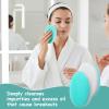 2 Pack Exfoliating Sponge - White Sided Exfoliating Face Scrubber, Green Sided Body Bath Sponge, Reusable Facial Body Cleansing Sponges for Removing Dead Skin Dirt & Makeup view 3