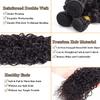 Luxvogue Natural Black Human Hair Bundles 26 28 30 Inch Jerry Curly Wave Bundles Human Hair Unprocessed 11A Brazilian Virgin Soft Quick Weave for Black Women view 2