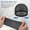 120 Pcs Wig Cap Non Slip, Stretchy Nylon Stocking Wig Application Caps for Women and Men, Cosplay & Daily Use Lightweight, Breathable (Black) view 4
