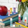 50 Pack Valentines Teacher Appreciation Gifts Bulk Lip Balms Teacher Staff Team Valentines Day Thank You Gift Valentines Day Gifts for Women Men Volunteer School Classroom Teacher Gifts(Colorful) view 2