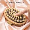 2 PCS Meridian Massage Brushes, Wood Therapy Massage Tools with Essential Oil, Handheld Meridian Brush for Belly Fat, Full Body Relaxation Cellulite Pressure Brushes for Legs, Arms, Back (Brown) view 3