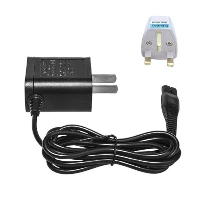 4.3V Plug A00390 Charger AC Power Charging Cord AdapterCompatible For PHILIPSCompatible For NorelcoOneBlade QP2520 QP2521 QP2523 Shaver Charger(Uk)