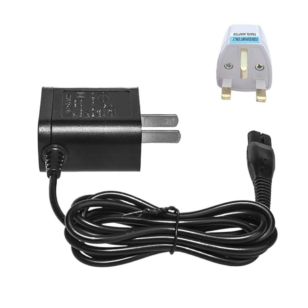 4.3V Plug A00390 Charger AC Power Charging Cord AdapterCompatible For PHILIPSCompatible For NorelcoOneBlade QP2520 QP2521 QP2523 Shaver Charger(Uk)