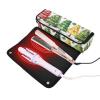 DUOBU Hair Tools Travel Bag with Heat Resistant Mat Portable Hair Tools Organizer for Curling Iron Flat Irons Straighteners Hair Dryer Haircare Accessories Christmas Tree view 2