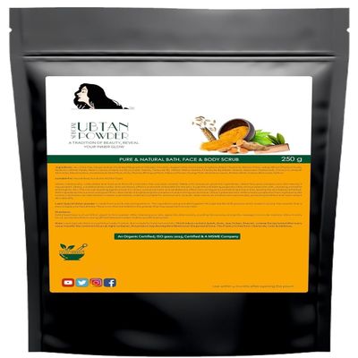 Herbals Special Ubtan powder | Bridal Ubtan | With 18 Aryurvedic Natural Herbs | Face & Body Cleanser | Natural Scrub | Instant Glow, (250 g)