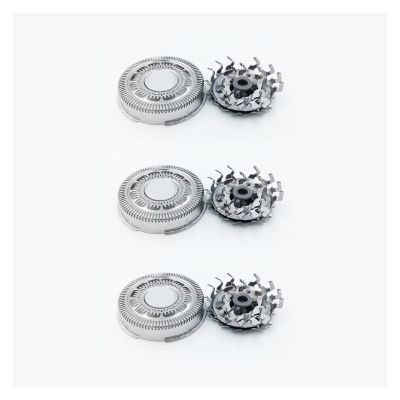 3pcs,Compatible for Philips, SH70/62 S6000 S6810 S6850 S6880 S9321 S9511 S9531 S9721 S7371 S7720 Replacement Blade Razor Cutter Head