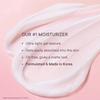 Q'U.EN.CH.. B'O.TA.NI.CS.. Mon Ultra Light Moisturizing Gel with 2% Niacinamide, Nourishes & Adds a Radiant Glow with Cherry Blossom, Grapefruit, Pearl & Moringa Seed Oil, White, 50 ml view 4