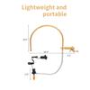 YXHXWKJ Portable Head Spa Equipment, Water Circulating Head Therapy Device, Adjustable Shower Design, with Metal Fixing Buckle and Pump, for Salon Equipment view 4