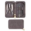 Special Nail Enhancement Tool, Dead Skin Clippers, Hand Toenails, Matte PU Leather Set view 4