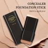 2 in 1 Dual-Ended Long-Lasting Concealer Foundation Stick,Long-Lasting Concealer stick,Full Coverage Foundation Stick,Natural Finish,Lightweight,Moisturizing,Matte Finish(05# DEEP WHEAT COLOR) view 4