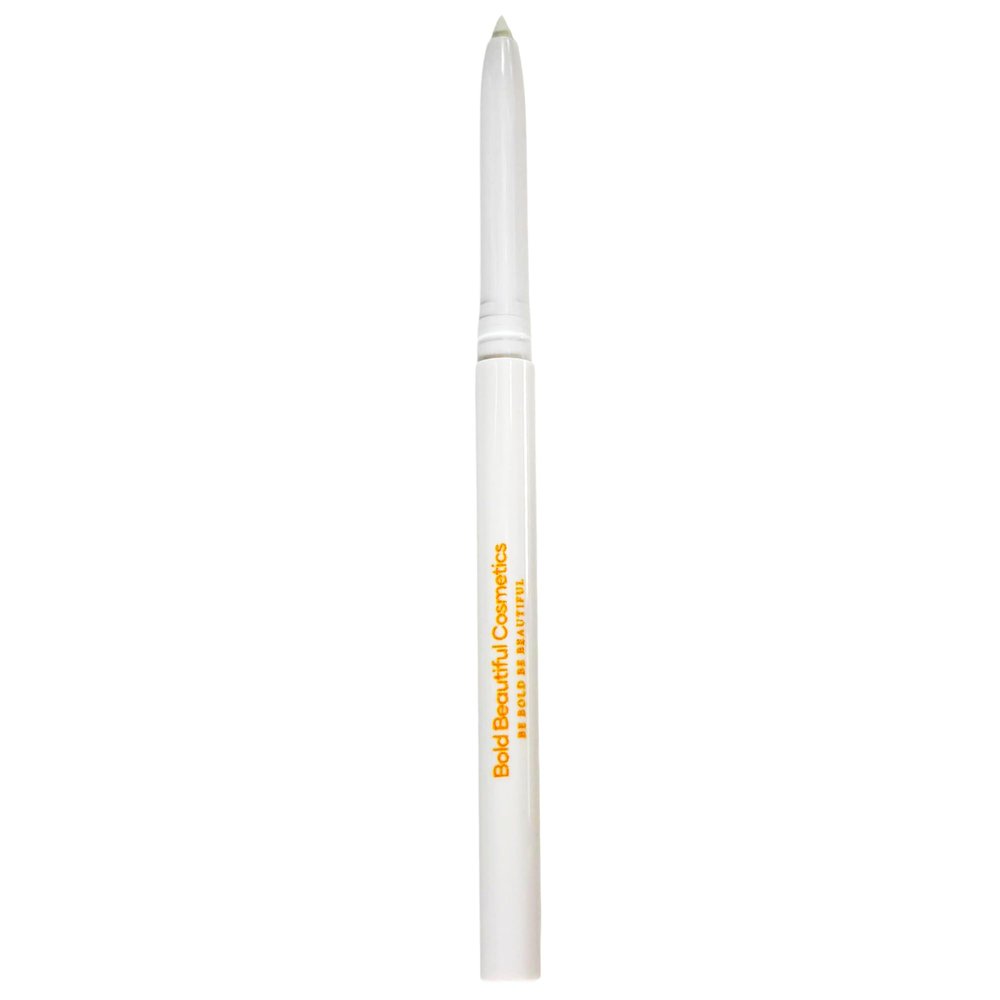 Bold Beautiful Cosmetics Waterproof Eyeliner Pencil Smudge proof White Eyeliner, 0.01 oz