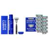 Harry's-PLUS: Shaving Kit for Men - 1 Premium Handle (Onyx), 11 Razor Blade Cartridge, 4 oz Foaming Shave Gel, and Travel Blade Cover - Advanced Pivoting System view 1