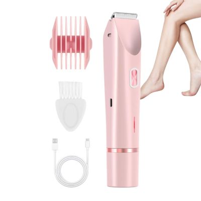 Bikini Trimmer - 1 Inch Waterproof Electric Groomer for Smooth Shaving, Gentle Comfort with Rechargeable Function, Ladies Razor for Pubic Skin Legs Underarm Beauty Care, Portable Travel Kit