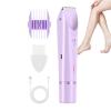 Bikini Trimmer - 1 Inch Waterproof Electric Groomer for Smooth Shaving, Gentle Comfort with Rechargeable Function, Ladies Razor for Pubic Skin Legs Underarm Beauty Care, Portable Travel Kit view 1