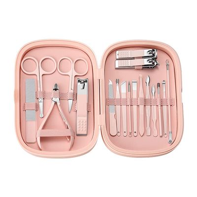 Stainless Steel Nail Clippers Full Set Sleeve Box Clipper Tools Dedicated